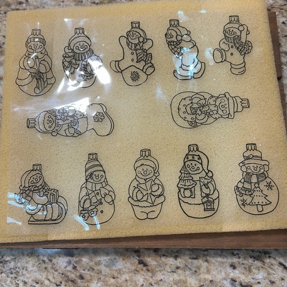 Vintage 2002 Thomas Pacconi Classics Glass Snowman Christmas Tree Ornaments 11 - Picture 14 of 14